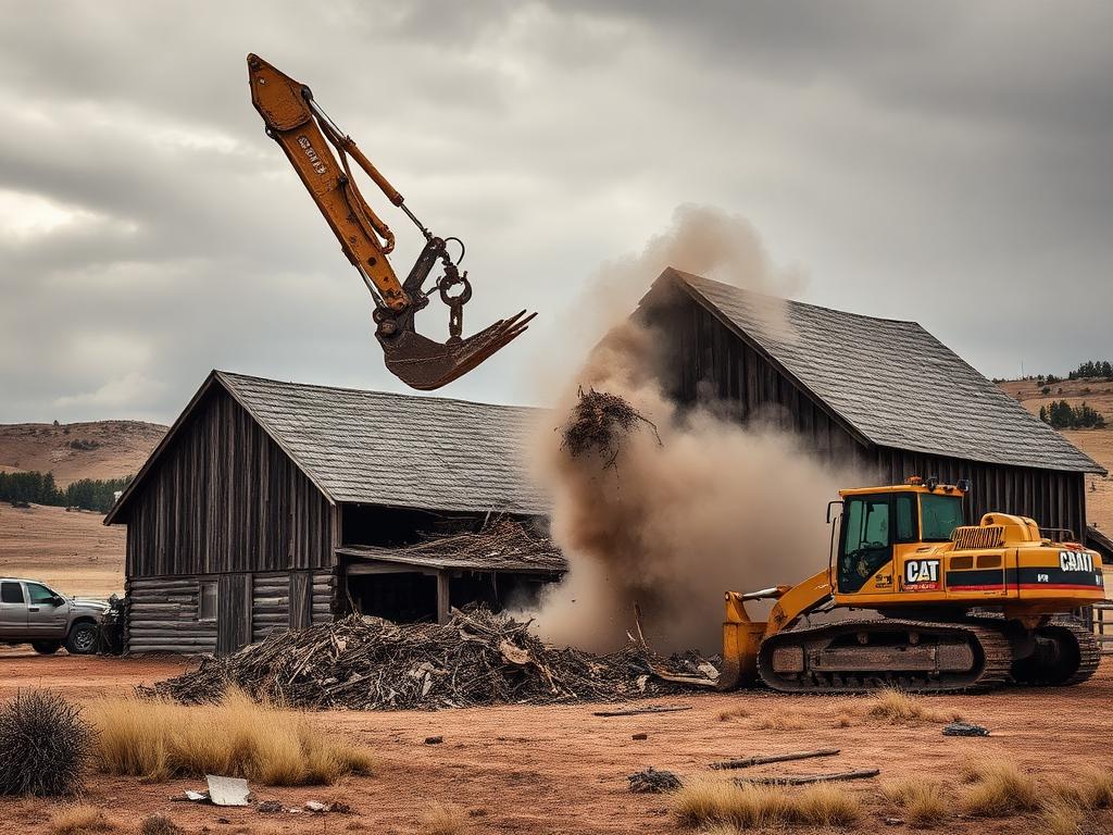 Barn Demolition & Haul-Off